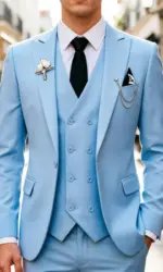 2026 men's dark green three piece suit, (Chinese size) slim fit jacket with vest and pants, wedding party set.