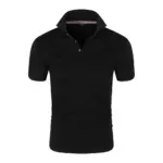 New Mens Short Sleeve T Shirt Sports Tennis Polo Shirt Summer Oversized Breathable Shirts Button Moisture-Wicking Streetwear