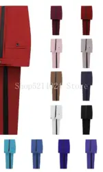 Business Mens Trousers Formal Groom Tuxedo Party Prom Regualr Tall Fit Pants