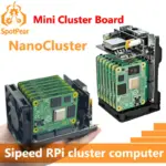 Sipeed NanoCluster Mini Nano Cluster Board mini data center For Raspberry Pi CM4 CM5 / Computer /LM3H /M4N