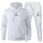 2025 Autumn/Winter Men's jogging Fitness sportswear Set: Fashionable long-sleeved sweatshirt
