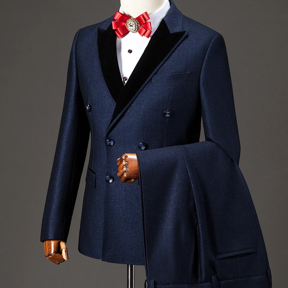 Original Design Mens Suits for Men for Formal Occasions,Weddings Elegant Blazers Evening Dress (Customized Size) - Image 3