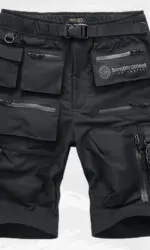 Multi-pocket Tactical Function Cargo Shorts Summer Mens Clothing Y2K High Street Punk Style Techwear Quick-dry Pants pantalone