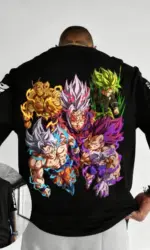 2026 New Summer Dragon Ball 40th Anniversary Magical Saiyan Printing 3D Flower Fashion Quick Drying T-shirt Street Wear Y2k
