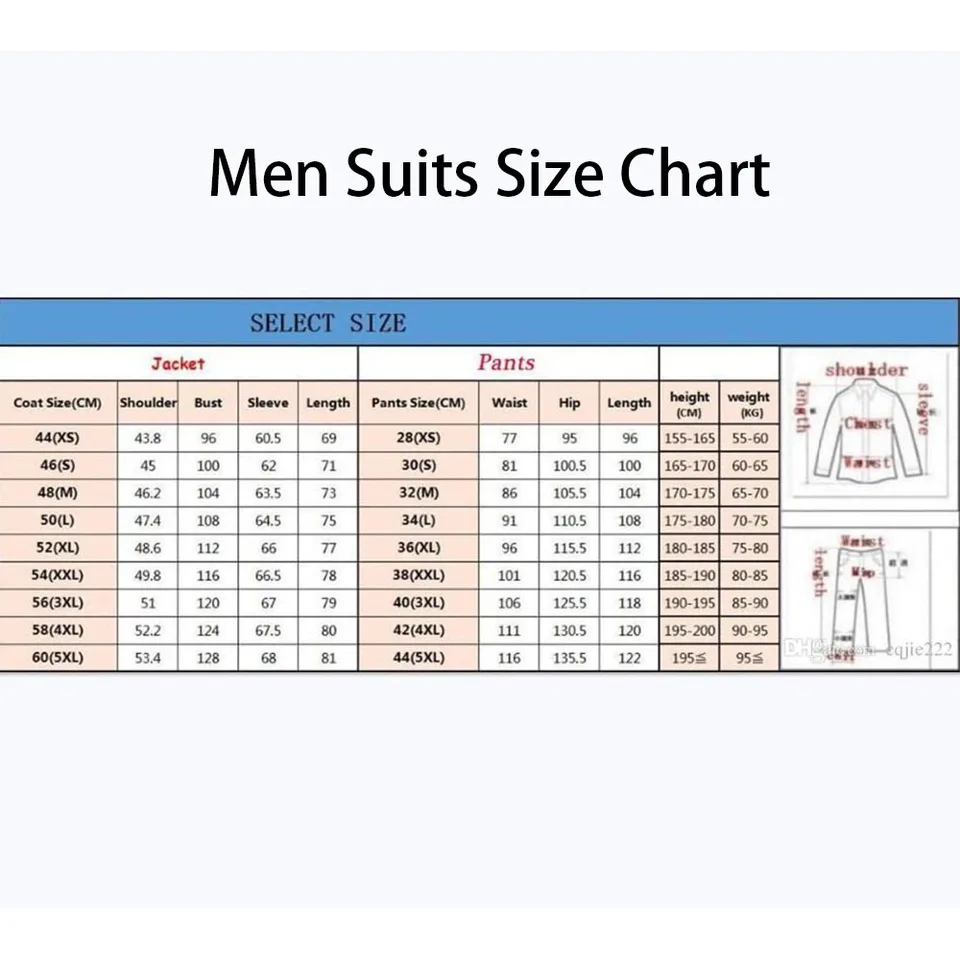 Formal Men's Suits 2026 Denim Blazer With Pinstripe Trousers Full Sets Luxury Regular Length 2 Piece Jacket Pants Costume Homme - Image 2