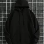 Men's Autumn/Winter Casual Sporty Fashion Pocket Sweatshirt Warm Solid Color Hooded Sweatshirt