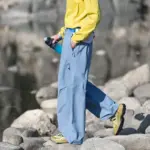 CHRLCK Men Waterproof Hiking Cargo Pants Anti Scratch Fashion Cargo Pants Autumn Trousers Fishing Camping Pants Women