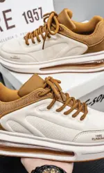 Men's Casual Sneakers, Luxury Trainer Shoes, Breathable Race Running Shoes, Fashion Loafers for Men.