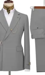 Men's Suits Blazer Pants for Men 2024 Jacket Italian Design Notched Lapel Party Wedding Slim Fit Costume Homme 2 Piece Clothing