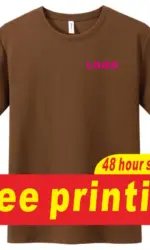 Quick drying sports T-shirt custom logo summer short sleeved shirt printed logo embroidered logo logo