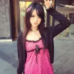 New Autumn Japanese Sweet 2 Piece Set Women Design Polka Dot Strap Y2k Tops Chic Cardigan Harajuku Fashion Vintage Outfits