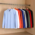 Long Sleeve Workwear Polo Shirt Printed Embroidered Logo Team Activity Cultural Shirt Dining Apparel T-Shirt Comfortable Brea...