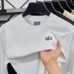 Summer New Style Fashion Solid Color Men's T-Shirt High-Quality 100% Pure Cotton Trendy Print Design Men's Short Sleeve Shirt
