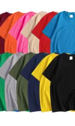 14 Colors Candy Color 100% Cotton T-Shirts Men Women Oversized Short Sleeves Casual Breathable S-XXXL Tee Clothing Soft T Shirts