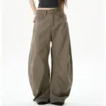 Casual Loose Female High Waist Thin Jeans Women Classic Retro Straight Leg Pants Girls Fashion Korean Denim Trousers