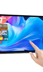 7″ Touch Portable Monitor 1280X800 USB-C IPS 5-point Capacitive Touch screen LCD display for Raspberry Windows Gaming Monitor