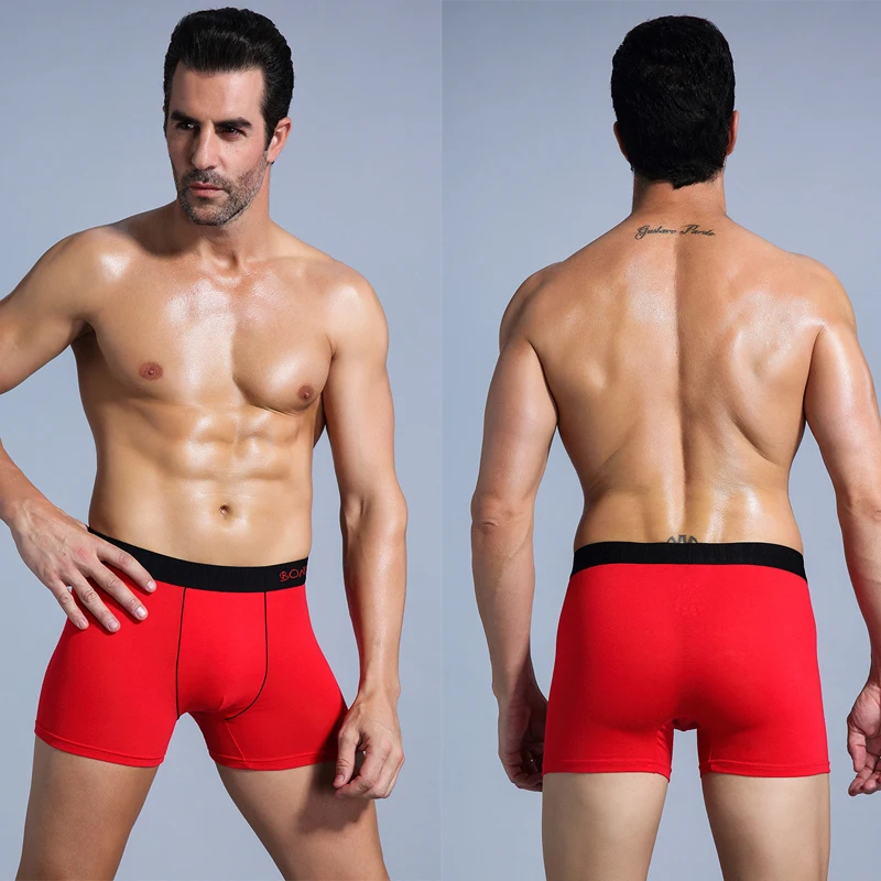6pcs White Men Panties Cotton Boxers For Man Underwear Pack Brand Male Underpants Slip Sexy Trunks Gift Homme Boxer Shorts - Image 4