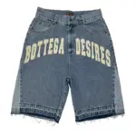 American Style Harajuku Retro Denim Shorts with Letter Embroidery Oversized Jeans Men Y2k Loose Casual Versatile Shorts Woman