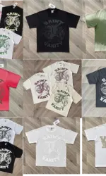 SAINT VANITY T-Shirts collection of letter logo High-quality pure cotton material with a variety of color options.