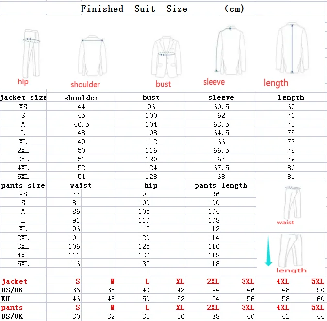 Orange Red Fashion Business Men Suit Groom Groomsman Wedding Party Prom Formal Occasion Tuxedos Male 2 Piece Set Blazer Pants - Image 5