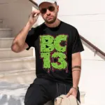 Brokencyde Band Green BC13 2026 New Model Men’s Short-sleeve crewneck T-Shirt Classic Casual Multiple Colors and Sizes for Daily