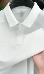 men's new summer brand short sleeves seamless polo shirt lapel printing high quality patchwork t-shirt leisure sports men's wear
