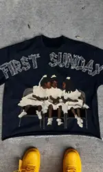 Graphic T-shirt Men Women Vintage Top Hip Hop Streetwear Oversized Tshirt Short Sleeve Casual Clothing Summer Fashion Trendy Tee