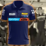 KTM Racing Polo T-shirt 2026 New Men's Casual Sports Top MOTO GP Outdoor Competition Large Slim Comfortable Polo Shirt Top