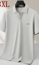 8XL 7XL 6XL 2026 New Summer Top Grade Luxury Cotton Shirts For Man Casual Brand Mens Polo Shirt Loose Lapel camisetas de hombre