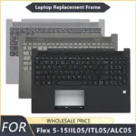 For Lenovo Ideapad Flex 5-15ALC05 5-15ARE05 5-15IIL05 5-15ITL05 New US Keyboard Laptop Palmrest Upper Top Case LCD cover