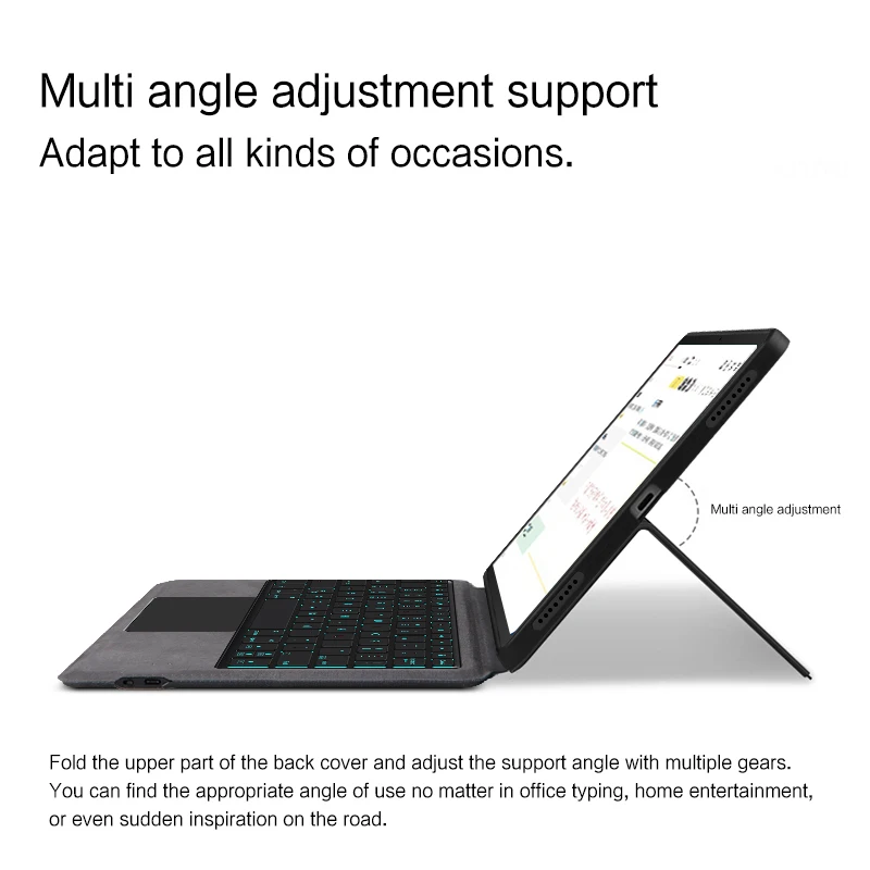 Magic Keyboard Case for Lenovo Idea Tab 11 TB336ZU/FU Xiaoxin Pad 11 2024 2025 Case Tab M11 11 inch Tablet Keyboard Cover Folio - Image 6