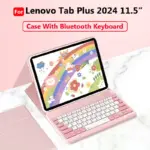 Case with Keyboard for Lenovo Tab Plus 2024 TB351FU 11.5 Studio Tab M11 TB330FU /Pad 2024 TB331FC 11 Inch B11 11 K11 M10 Gen 3rd