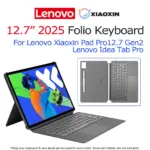 Lenovo 12.7’’ Folio Keyboard and Stand 2025 For Xiaoxin Pad Pro 12.7 Gen2 12.7-inch Lenovo Idea Tab Pro Magnetic Detachable