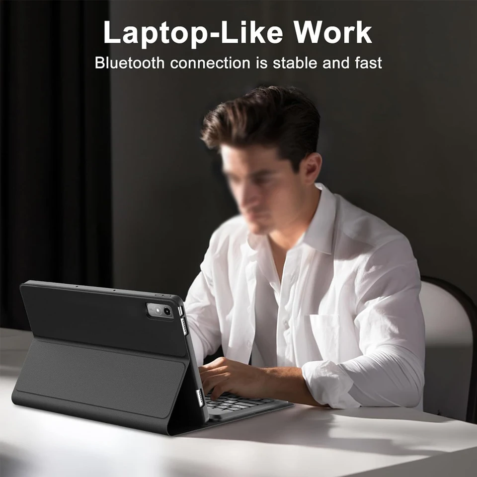Keyboard Case for Lenovo Xiaoxin Pad Pro 12.7 Inch 2025,Magnetic Bluetooth Keyboard Cover for Lenovo Idea Tab Pro 12.7 lnch 2025 - Image 6