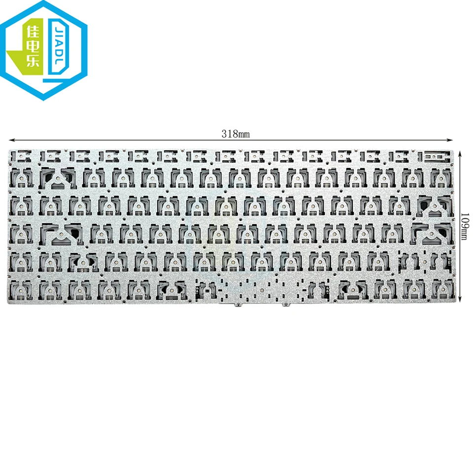 US English Keyboard For Notebook PRIDE-K4662 XS318-1 ZZ-638 XK 3182021 Black keycaps Without Backlit - Image 4