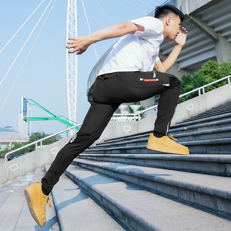 ROCKBROS Light Comfortable Cycling Pants Men Women Spring Summer Breathable Hight Elasticity Sports Pants Reflective Trousers - Image 4