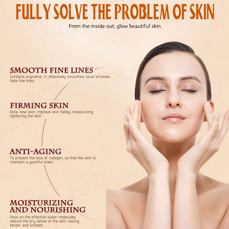 Facial Serum Six Peptides 10pcs/set Moisturizing Hydrating Peptides Essence Skin Care Peptide Face Care Products - Image 3