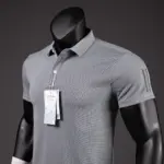 Polo Shirt Men Casual Solid Breathable Shirt Reflective Strip Sleeve Summer Sportswear Quick Dry Jerseys Tops Camisa Polo Shirts