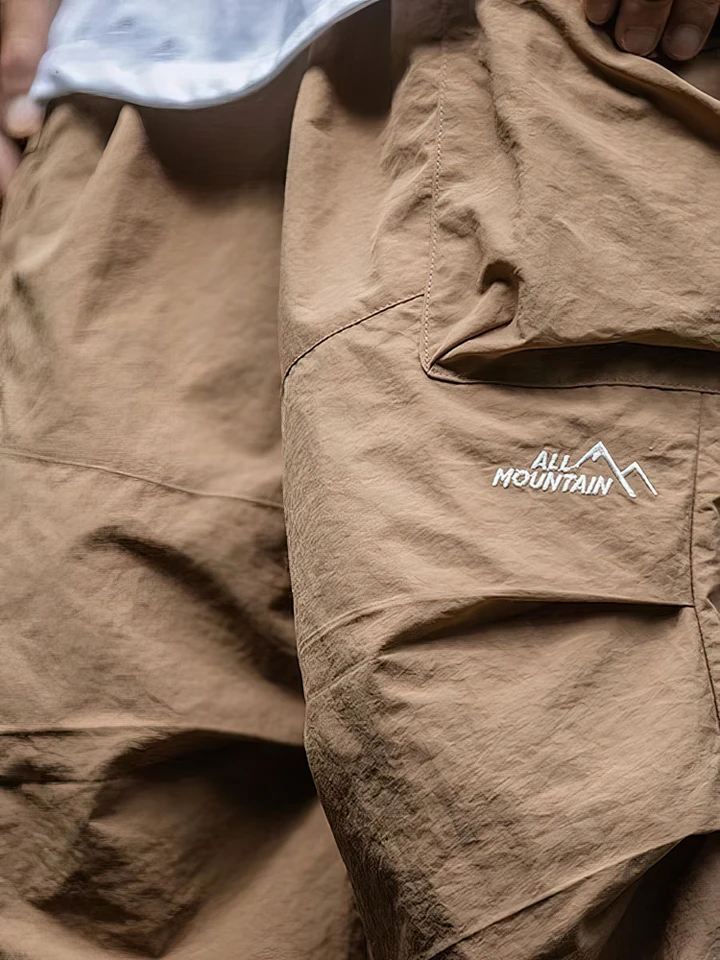 Vintage Baggy Hiking Cargo Pants Men Waterproof Casual Sport Jogging Sping Summer Parachute Pants Outdoor Wide leg Trousers - Image 3