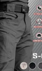 2023 Outdoor Waterproof Tactical Cargo Pants Men Breathable Summer Casual Army Military Long Trousers Male Quick Dry Cargo Pants
