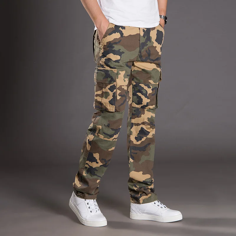 Men's Summer Tactical Cargo Pants Lightweight Casual Waterproof Trousers Casual Pants Wear-resisting Multi-pocket Outdoor Hiking - Image 5