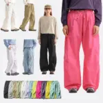 Men Streetwear Fashion Loose Casual Lightweight Quick Dry Sport Pants Women Outdoor Techwear Cargo Baggy Pant Boy Girl Trousers