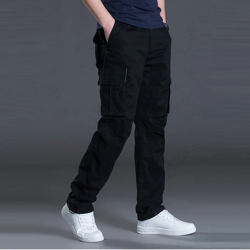 Men's Summer Tactical Cargo Pants Lightweight Casual Waterproof Trousers Casual Pants Wear-resisting Multi-pocket Outdoor Hiking - Image 6