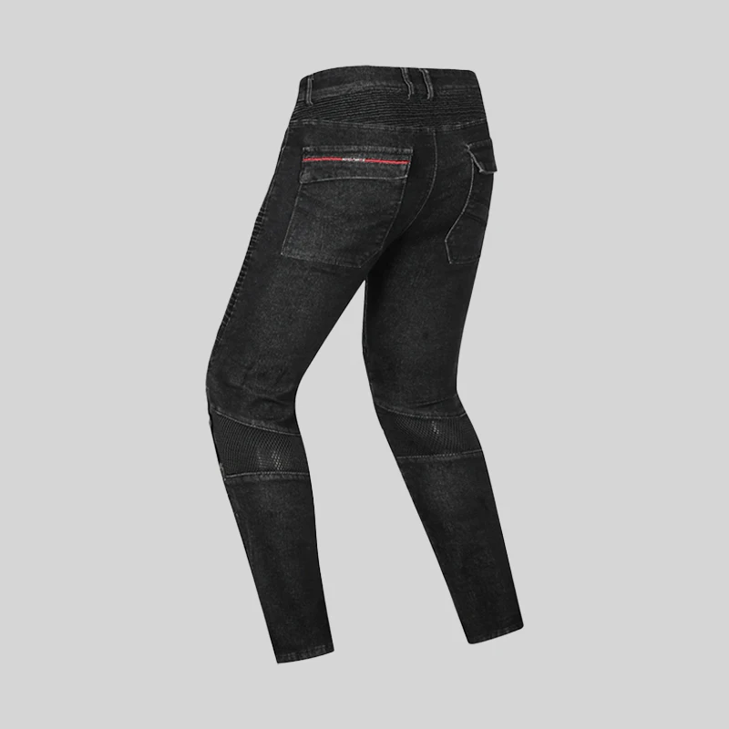 Summer Riding breath Net Motorcycle Riding Jeans Outdoor Man Pants Motocross Motorbike Cycling Trousers with Protective Gear - Image 5