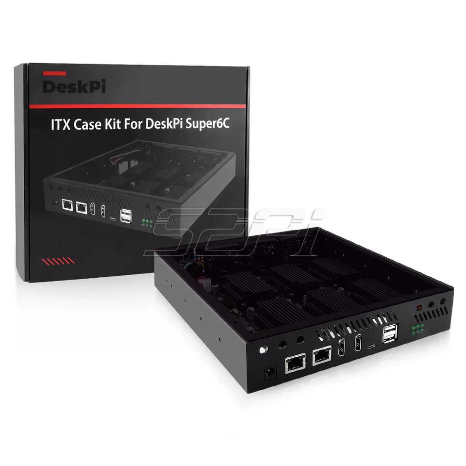 52Pi New DeskPi Super6C Raspberry Pi CM4 Cluster Carrier Mini-ITX Board 6 RPI Compatible CM4 Supported - Image 6