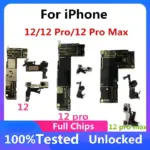 Unlocked For iPhone 12 Pro Max Motherboard With Face ID no iCloud Support Update For iPhone 12 mini  Fully Working Good Tested