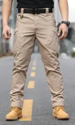 IX9 tactical overalls pants four seasons wear men's assault pants outdoor camouflage training pants wear-resistant multi-pocket