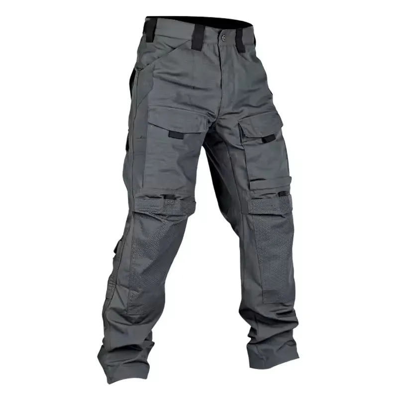 New Men Tactical Pants Quick Drying Multi-Pocket Cargo Pants Casual Tactical Trousers Wear-Resistant Work Traning Pant Loose - Image 5
