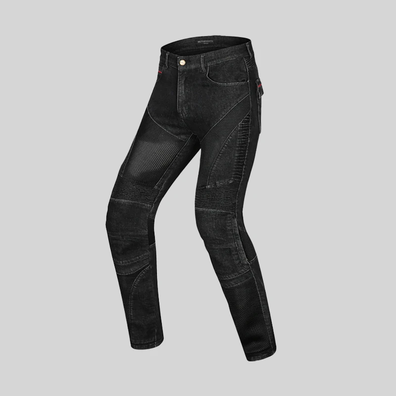 Summer Riding breath Net Motorcycle Riding Jeans Outdoor Man Pants Motocross Motorbike Cycling Trousers with Protective Gear - Image 4