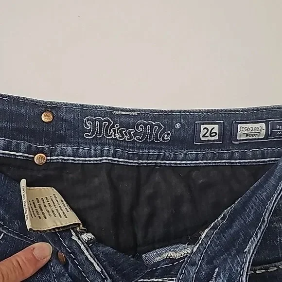 Gothic Womens Diamond Embroidery Jeans Vintage Low Rise Flared Jeans Women Retro Y2k Baggy Denim Pants High Streetwear Trousers - Image 4